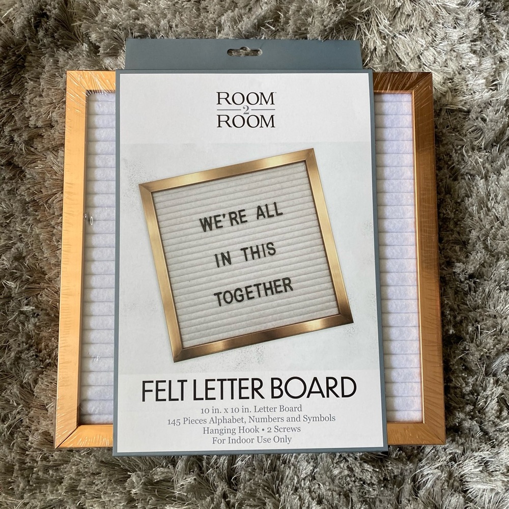Felt Letter Board